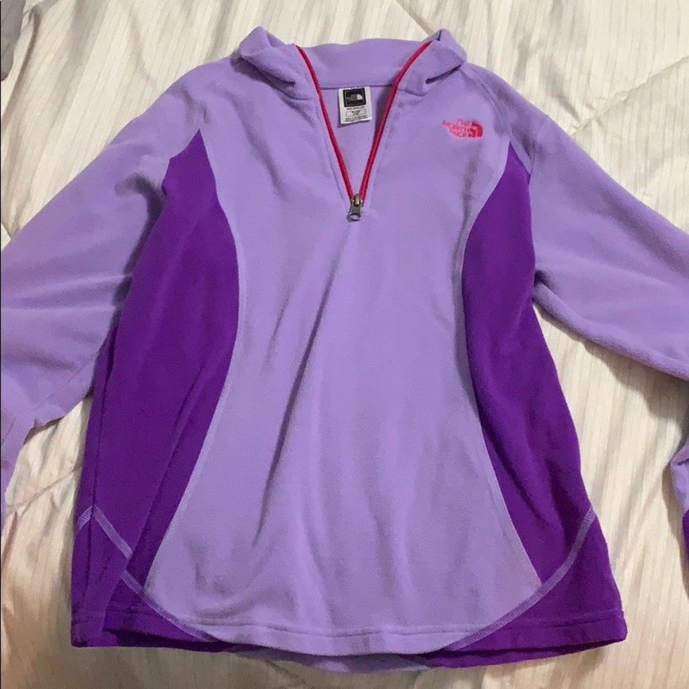 Purple Northface Jacket